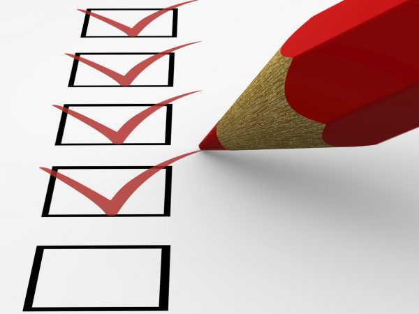 Pre construction checklist