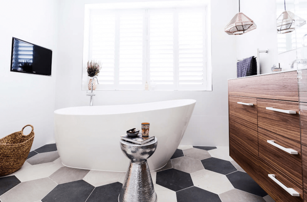 Bathroom Feature Wall