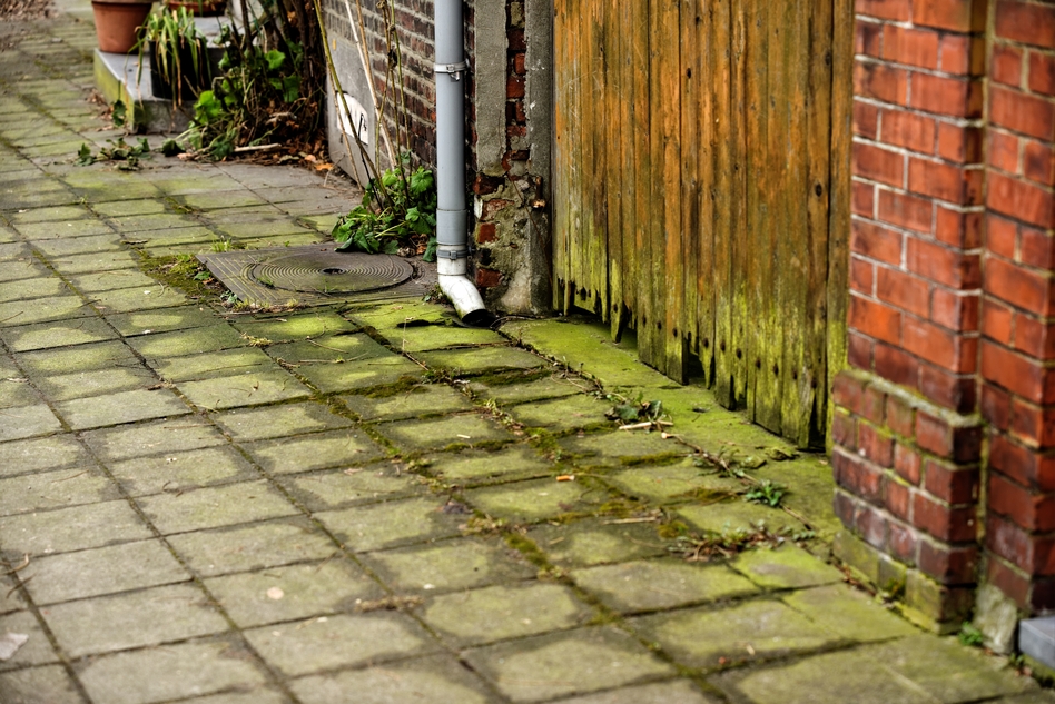 Abandoned residential building Water Damage