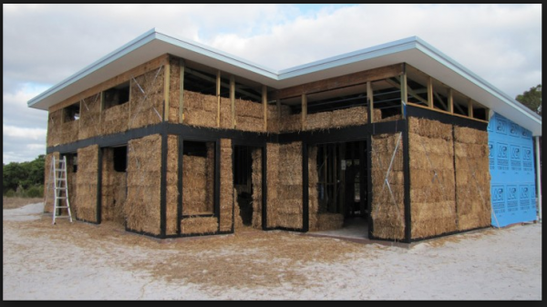 Building with Straw eco-friendly home