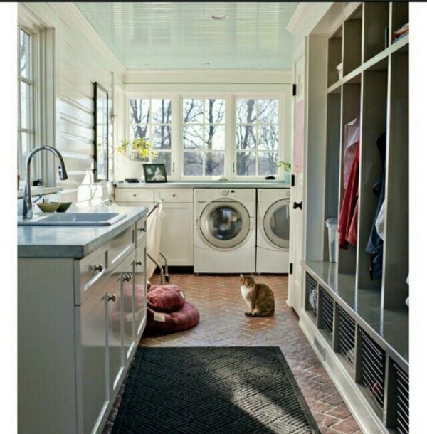 combining the laundry and mudroom mud room