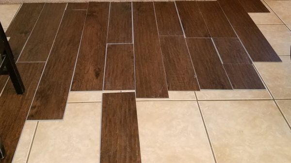 cover tile floor with boards ceramic tiles