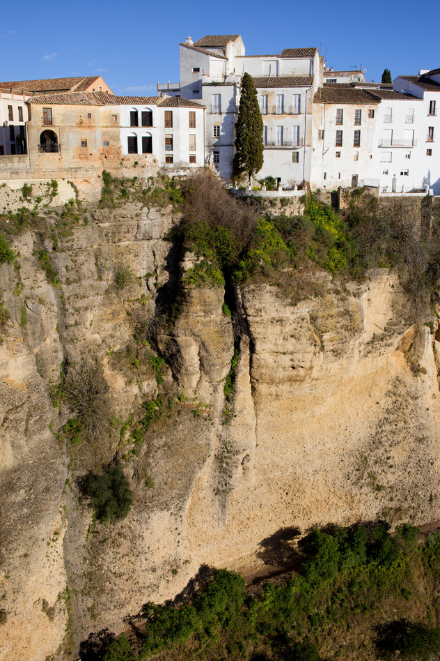 Houses on Cliff in Ronda