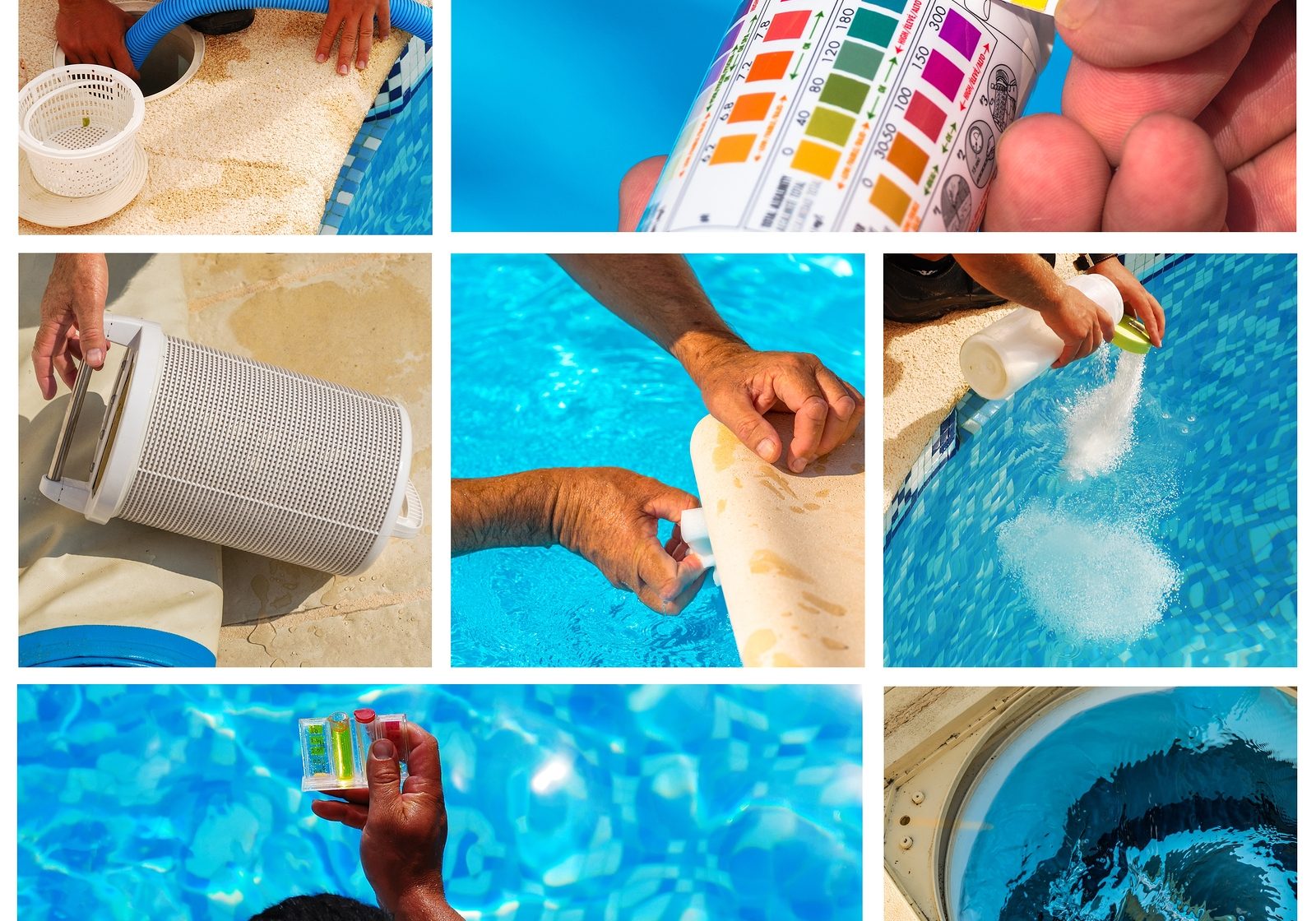 Pool Maintenance in Winter Pool