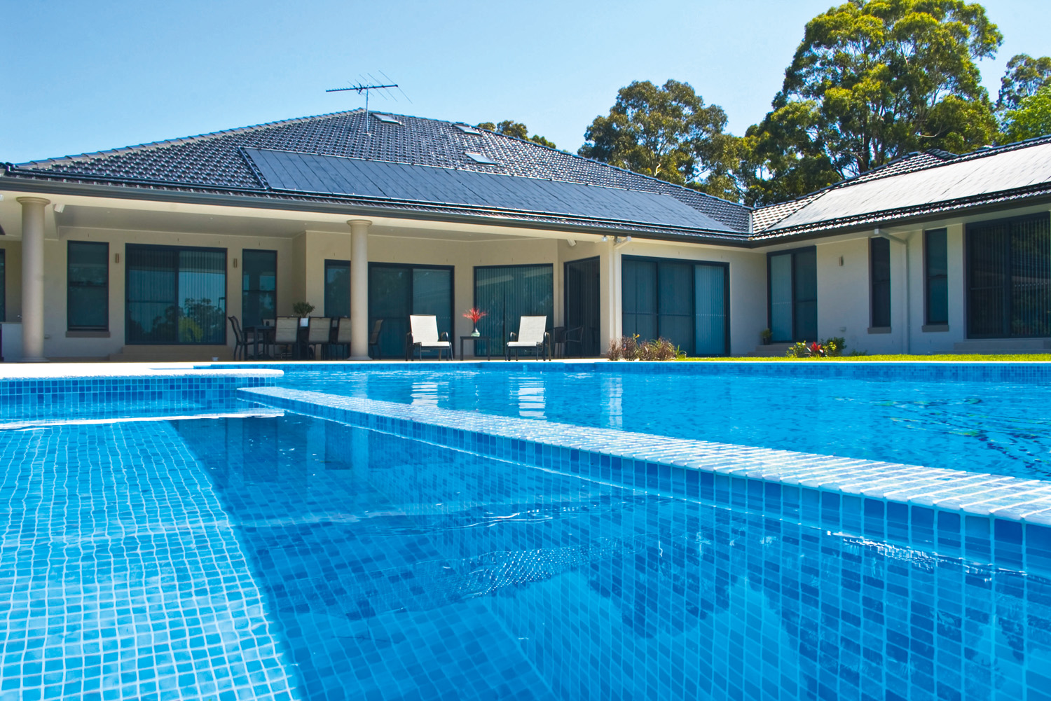 Solar heating swimming pools Building Inspections Adelaide
