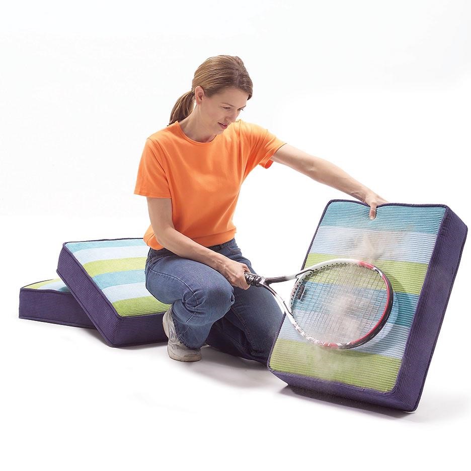 Tennis Racket Dust Buster common household products