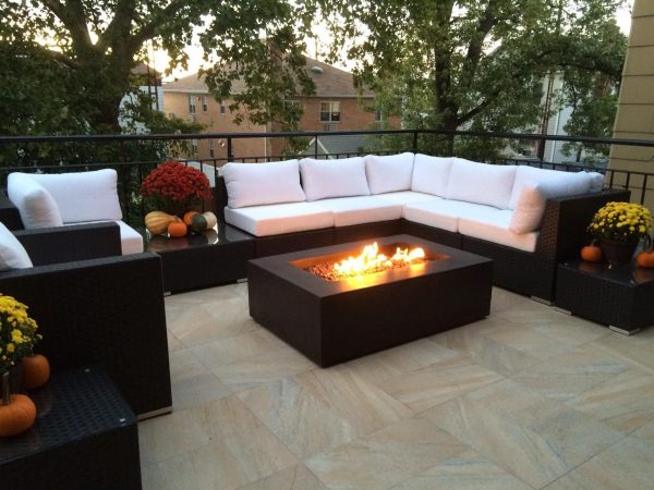 Fresh Outdoor Electric Fire Pit Outdoor Inspiration of outdoor fire pit on wood deck Outdoor Space