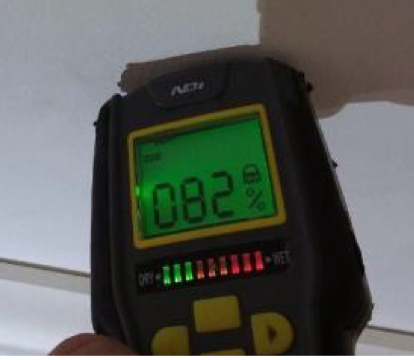 structural defects water ingrress